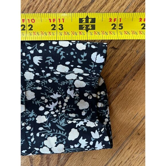 J. CREW Multicolor Classic Floral Button Up Shirt Top    Women's Size 10 - Picture 10 of 10